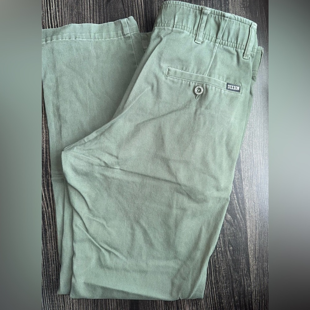 DIXXON Men's Olive/Green Chinos